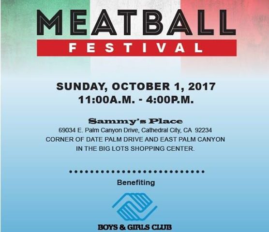 The Annual International Meatball Festival – This Sunday – October 1st