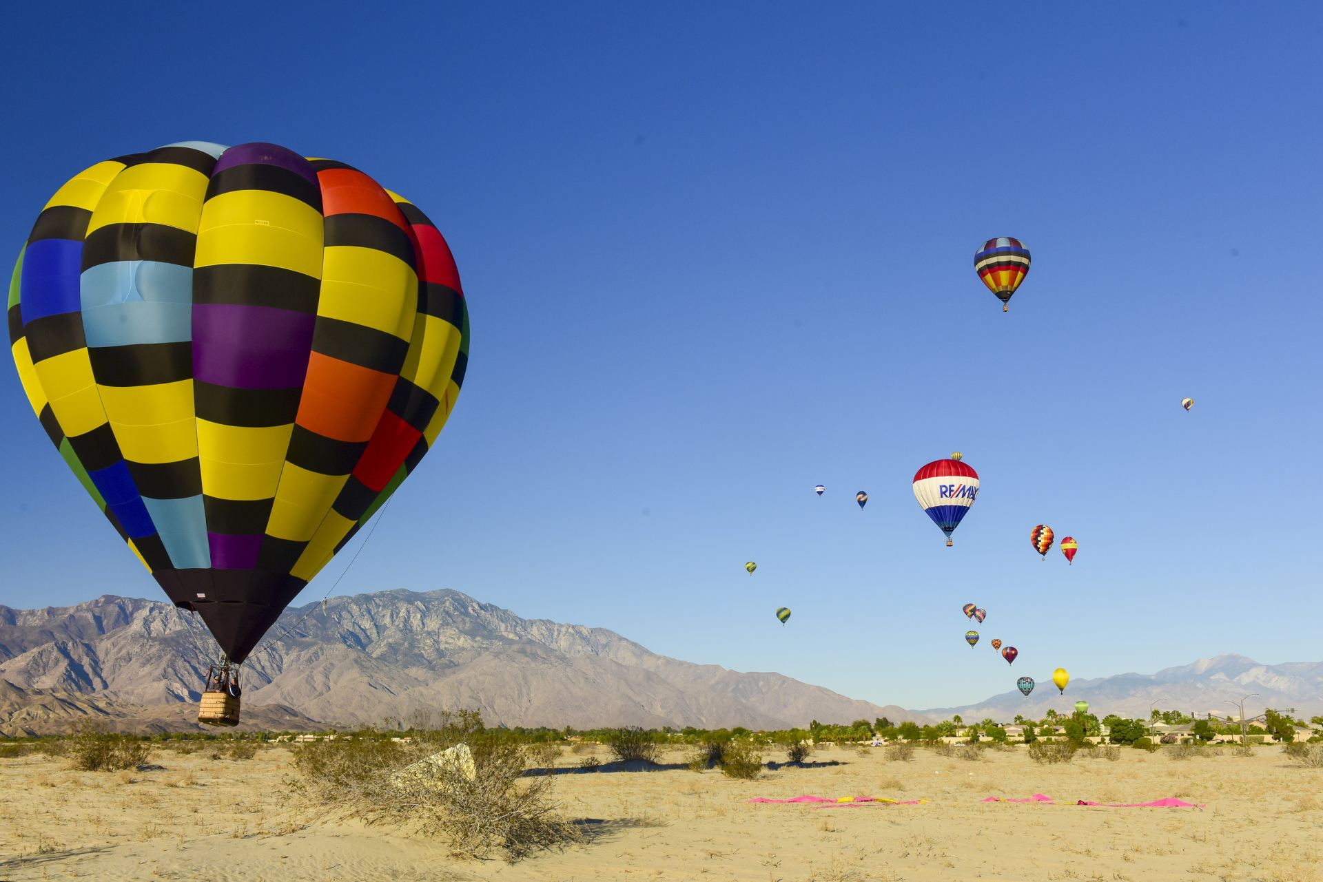 Cathedral City Hot Air Balloon Festival